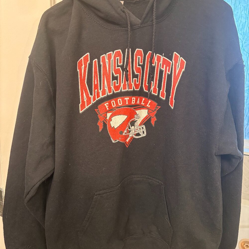 Kansas City Football Hoodie size L